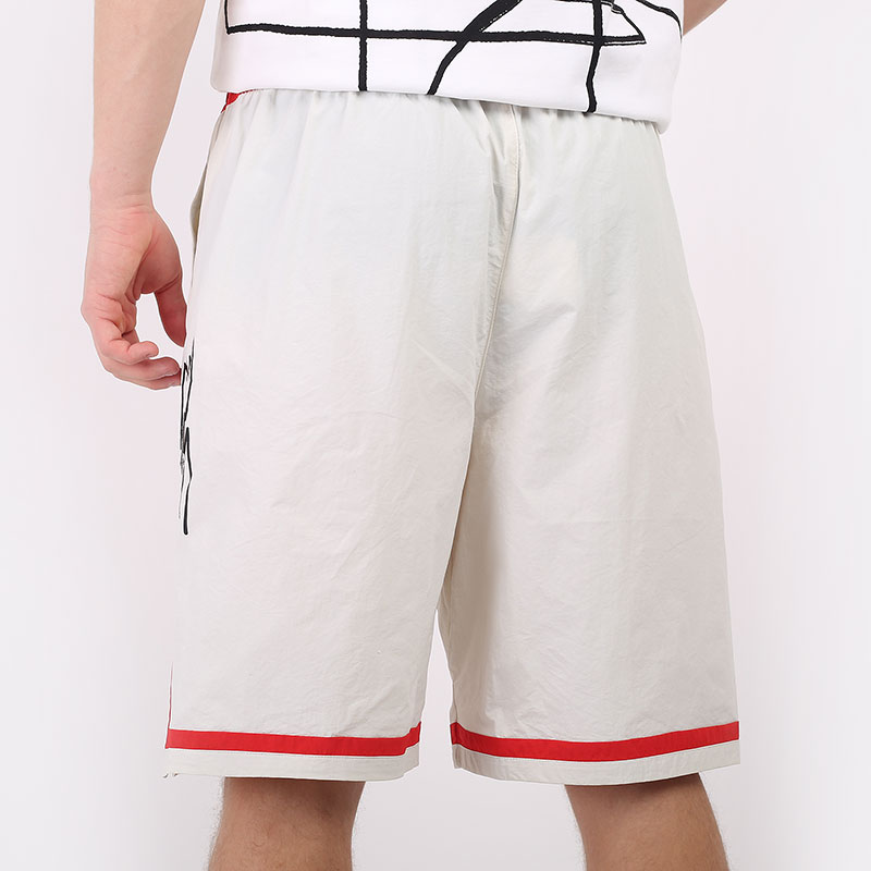 мужские бежевые шорты  PUMA Franchise Woven Short 53031303 - цена, описание, фото 6
